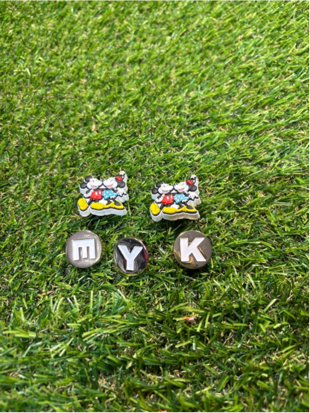 Women's Crocs Jibbitz Disney Mickey & Minnie Letter Charms #1041